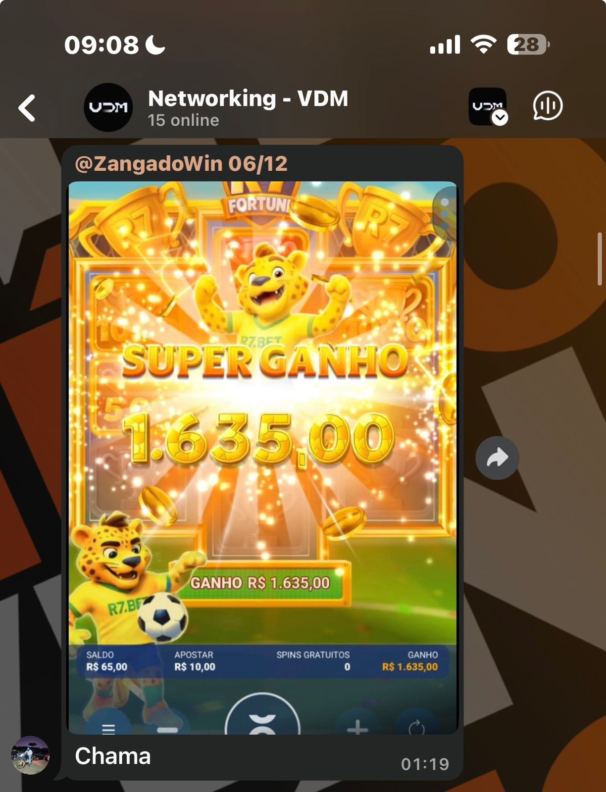 Resultado de Aluno VDM